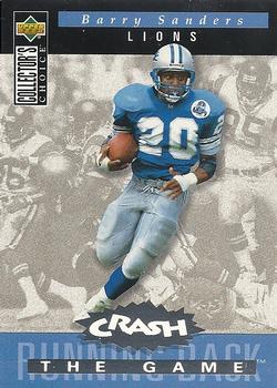 1994 Collector's Choice - You Crash the Game Silver Exchange #C16 Barry Sanders Front
