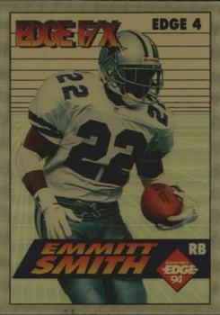 1994 Collector's Edge - Edge F/X Gold Backs #4 Emmitt Smith Front