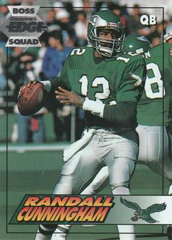1994 Collector's Edge - Boss Squad Silver #155 Randall Cunningham Front