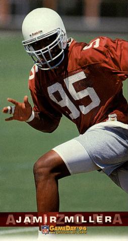 1994 GameDay #9 Jamir Miller Front