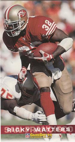 1994 GameDay #372 Ricky Watters Front