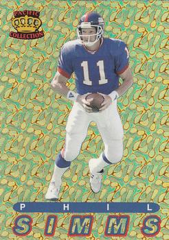 1994 Pacific Prisms - Gold #107 Phil Simms Front