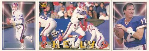 1994 Pacific Triple Folder #3 Jim Kelly Front