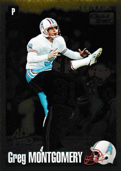 1994 Score - Gold Zone #62 Greg Montgomery Front