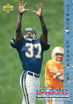 1993 Upper Deck #17 Darrien Gordon Front