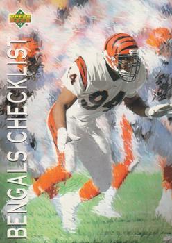 1993 Upper Deck #64 Bengals Checklist Front