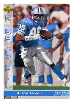 1993 Upper Deck #225 Willie Green Front