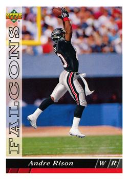 1993 Upper Deck #406 Andre Rison Front