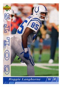 1993 Upper Deck #445 Reggie Langhorne Front