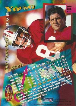 1994 Sportflics - Artist's Proofs #101 Steve Young Back