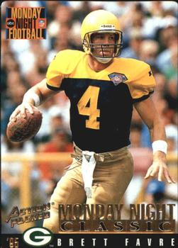 1995 Action Packed Monday Night Football #109 Brett Favre Front