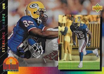 1993 Upper Deck - Pro Bowl #PB11 Sterling Sharpe Front