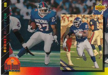 1993 Upper Deck - Pro Bowl #PB16 Rodney Hampton Front