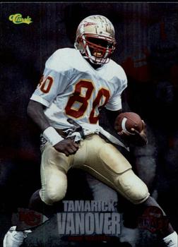 1995 Classic NFL Rookies - Silver #49 Tamarick Vanover Front