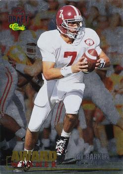 1995 Classic NFL Rookies - Silver #105 Jay Barker Front
