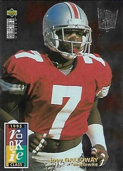 1995 Collector's Choice - Platinum Player's Club #8 Joey Galloway Front