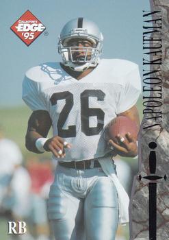 1995 Collector's Edge Excalibur - Draft Day Silver #DD-16 Napoleon Kaufman Front