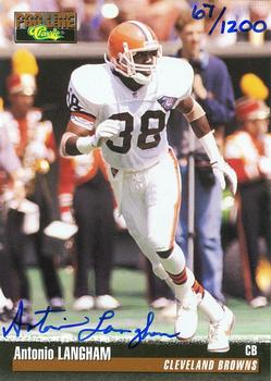 1995 Pro Line - Autographs #NNO Antonio Langham Front