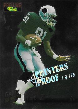 1995 Pro Line - Game Breakers Printer's Proofs #GB3 Tim Brown Front