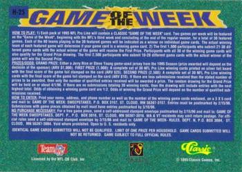 1995 Pro Line - Game of the Week Home #H-25 Jim Everett / Terance Mathis Back