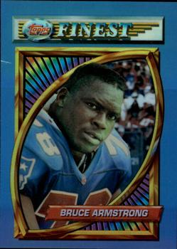 1994 Finest #55 Bruce Armstrong Front