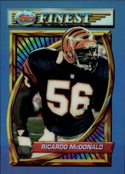 1994 Finest #58 Ricardo McDonald Front