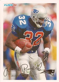 1994 Fleer #314 Leonard Russell Front