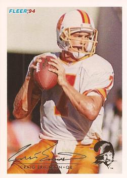 1994 Fleer #451 Craig Erickson Front