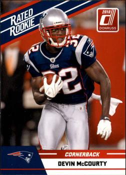 2010 Donruss Rated Rookies #30 Devin McCourty Front