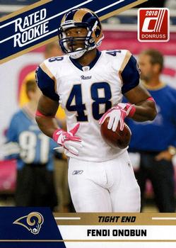 2010 Donruss Rated Rookies #39 Fendi Onobun Front