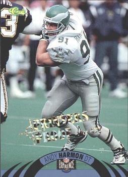 1996 Classic NFL Experience #101 Andy Harmon Front