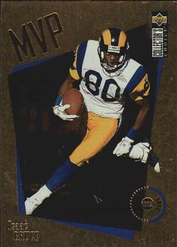 1996 Collector's Choice - MVPs Gold #M38 Isaac Bruce Front