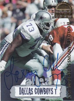 1996 Collector's Edge - Cowboybilia Autographs #DCA-5 Larry Allen Front