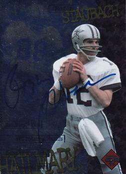 1996 Collector's Edge - Cowboybilia Autographs #NNO Roger Staubach / Drew Pearson Front