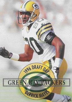 1996 Collector's Edge - Draft Day Exchange #11 Derrick Mayes Front