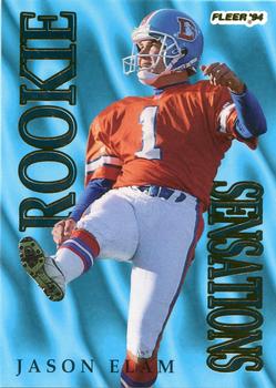 1994 Fleer - Rookie Sensations #6 Jason Elam Front