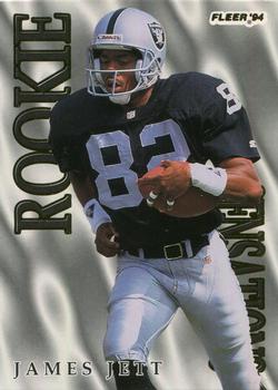 1994 Fleer - Rookie Sensations #9 James Jett Front