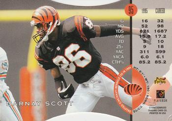 1996 Leaf - Press Proofs #95 Darnay Scott Back