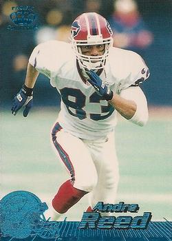 1996 Pacific - Blue #47 Andre Reed Front