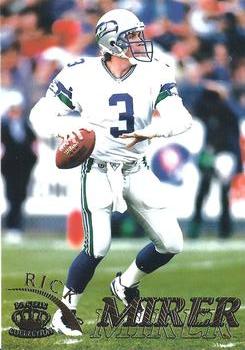 1996 Pacific Gridiron - Gold #118 Rick Mirer Front