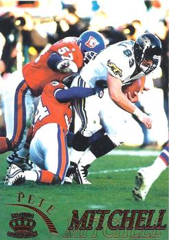 1996 Pacific Gridiron - Red #58 Pete Mitchell Front