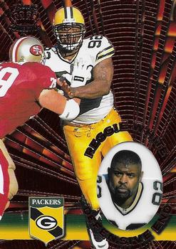 1996 Pacific Invincible - Bronze #I-55 Reggie White Front