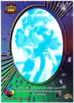 1996 Pacific Litho-Cel - Cels #Cel-77 Chris T. Jones Back