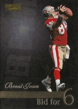 1996 Pinnacle - Foil #194 Brent Jones Front