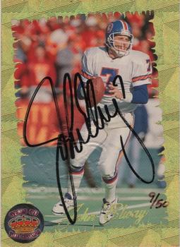 1994 Pacific - Gems of the Crown #9 John Elway Front