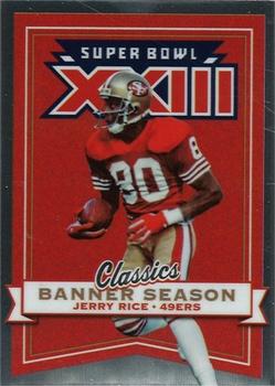 2022 Panini Classics - Banner Season #BS-13 Jerry Rice Front