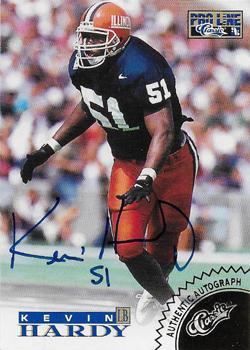 1996 Pro Line - Autographs Gold #NNO Kevin Hardy Front