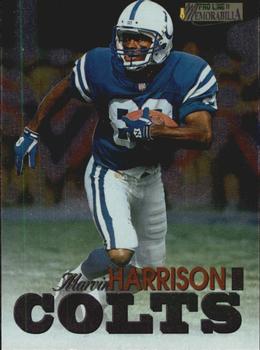1996 Pro Line Memorabilia #95 Marvin Harrison Front