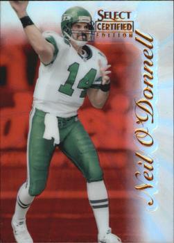 1996 Select Certified - Mirror Red Premium Stock #29 Neil O'Donnell Front