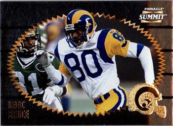 1996 Pinnacle Summit - Silver Foil #95 Isaac Bruce Front